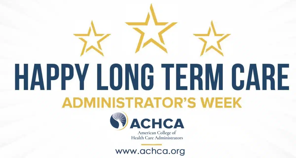 graphic for long term care week