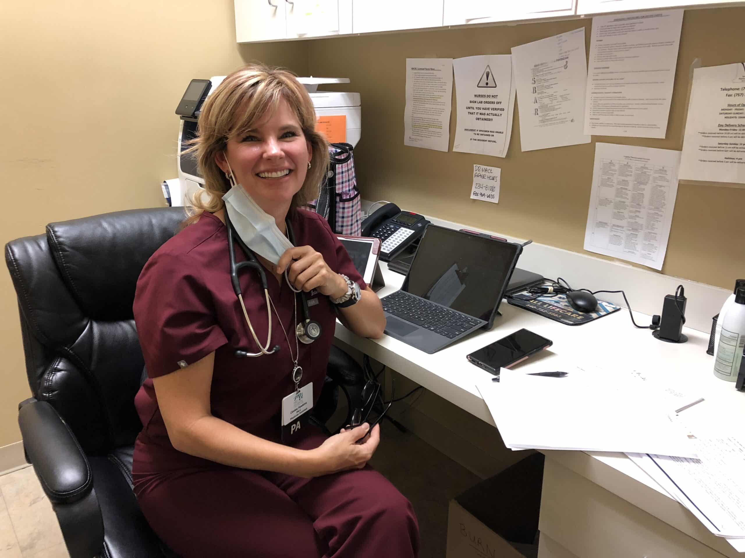 Physician Assistant with VHS loves ‘being a healer’ - Virginia Health ...