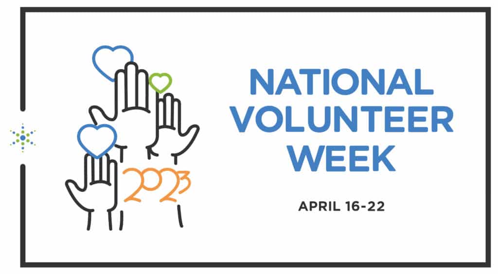 National Volunteer Week logo