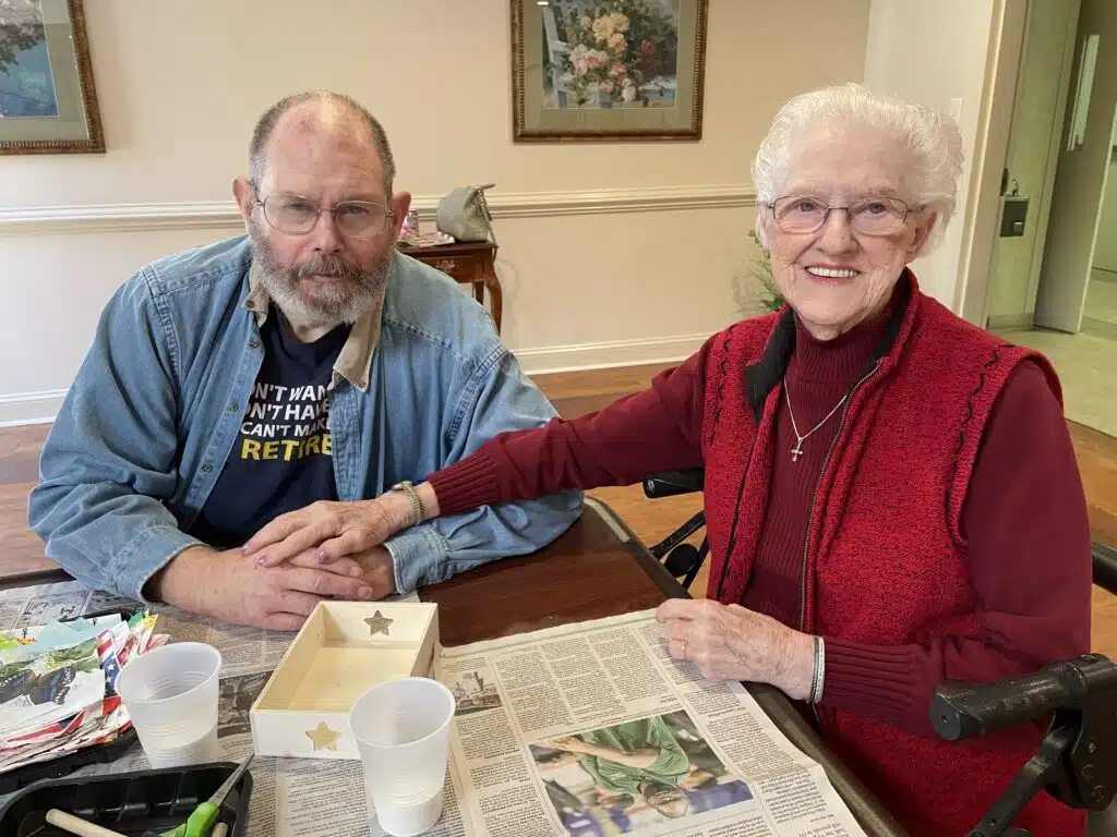 York residents Alvera Sommers and Robert Owens