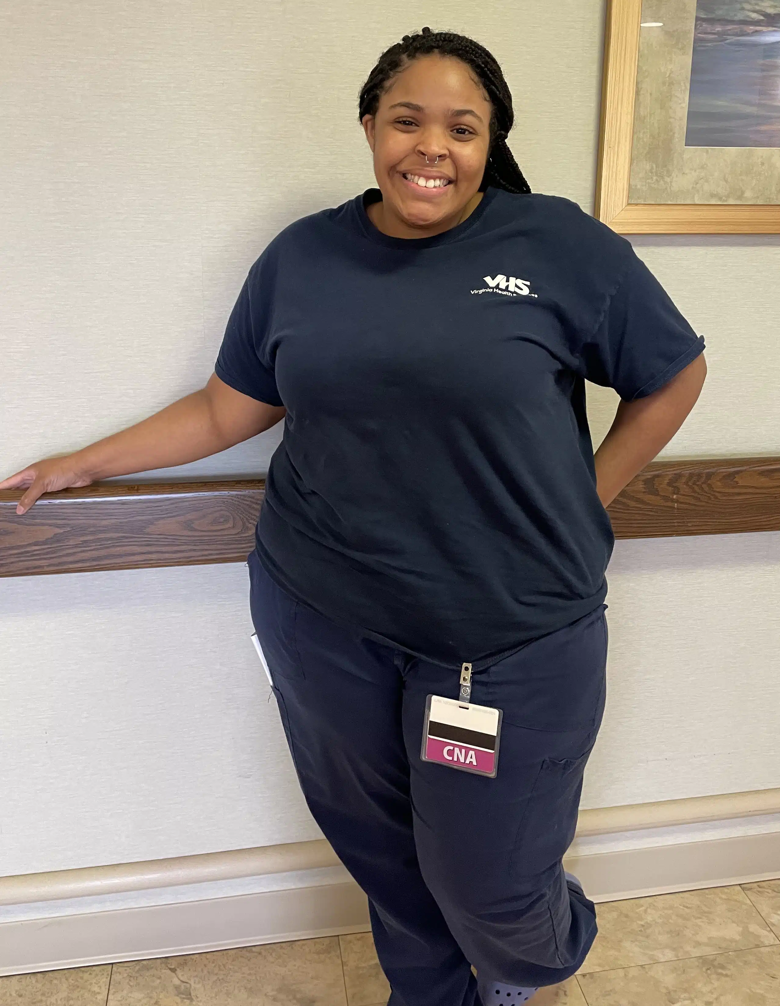 Jazmine Martin is a CNA at York.