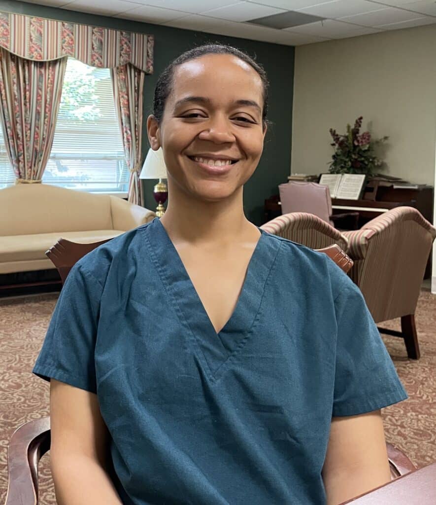 Laurinda Palmer-Yearby was a CNA in New York before moving to Virginia where she had to be recertified.