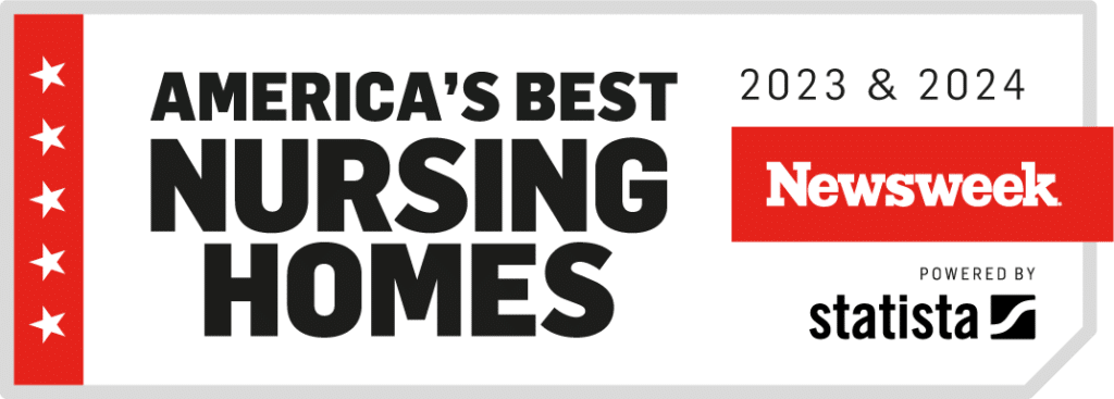 Logo for Newsweek Best Nursing Homes 2024