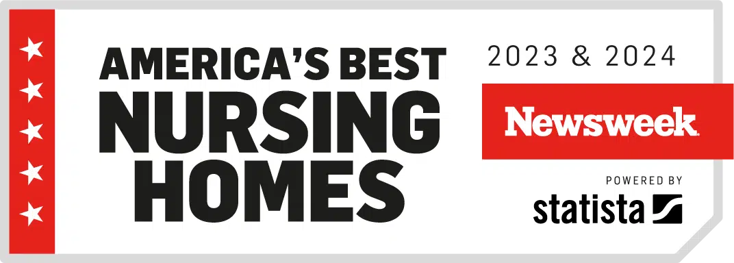 Logo for Newsweek Best Nursing Homes 2024