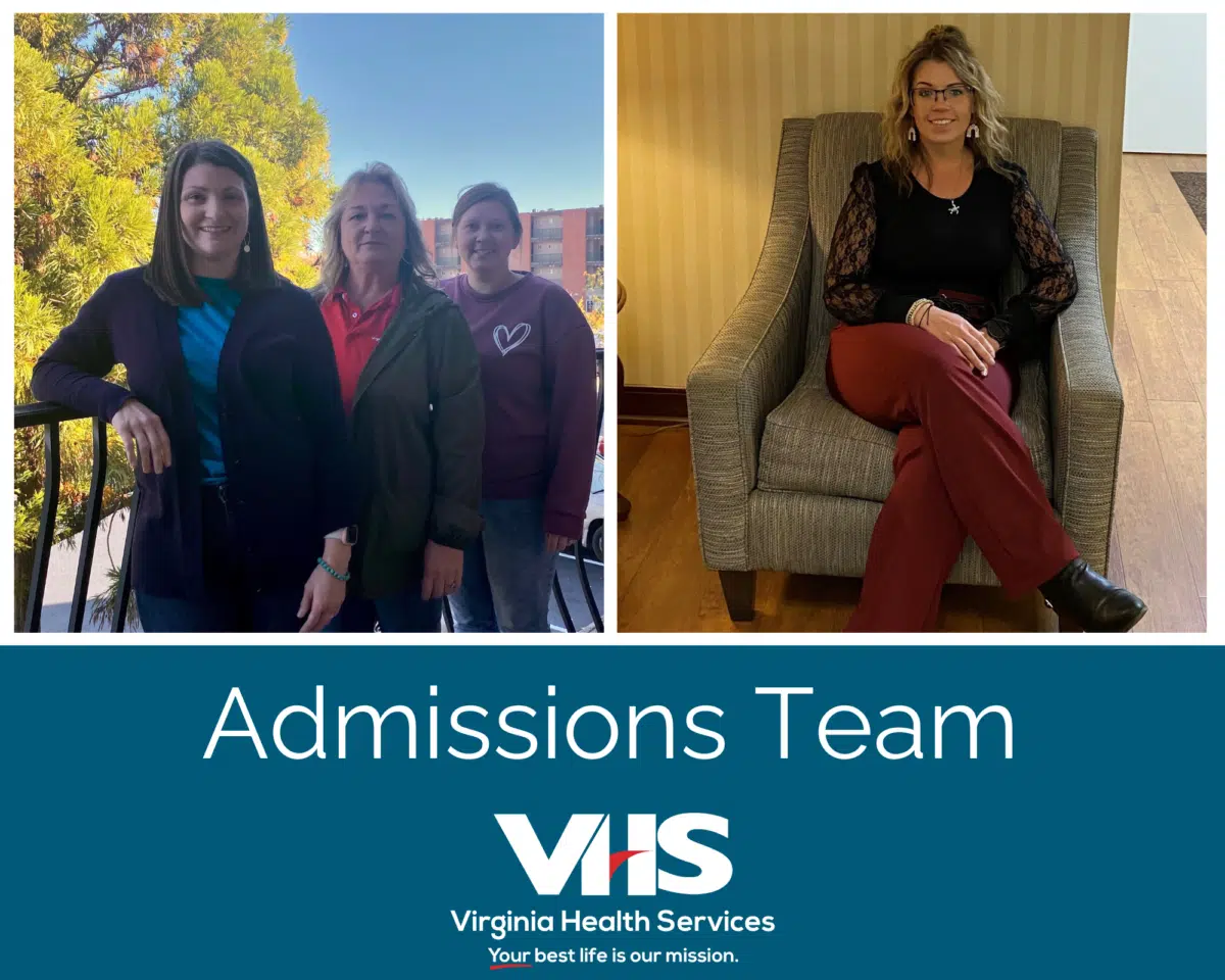 VHS admissions team collage 2023