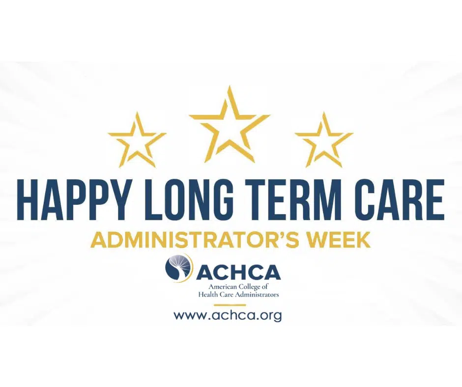 Long-Term Care Administrators Week logo