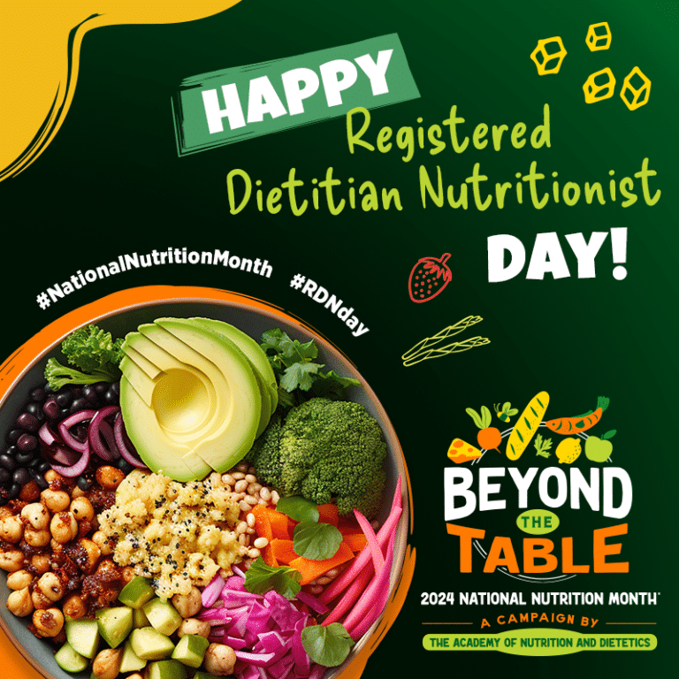 Registered Dietician Day 2024 graphic