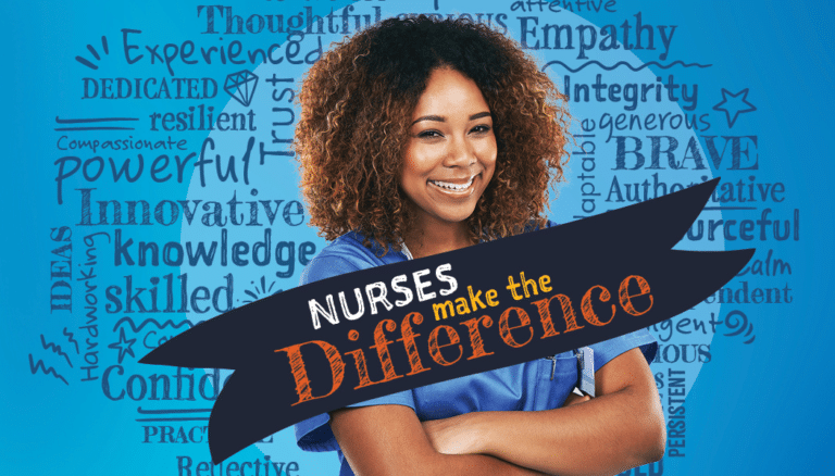 Nurses Week "Nurses Make a Difference" graphic from ANA