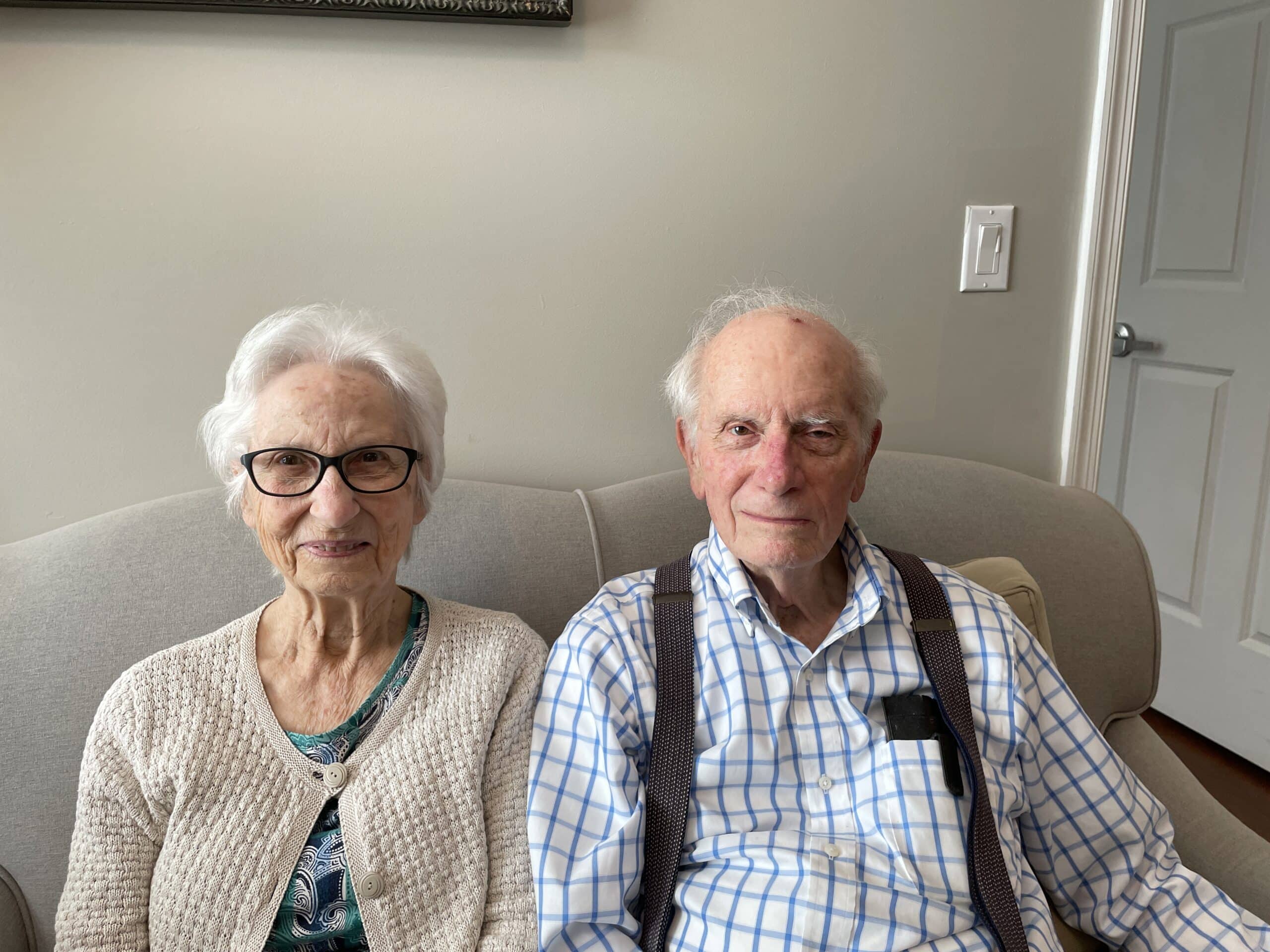 Portrait of Ruby and Bob Fleshman