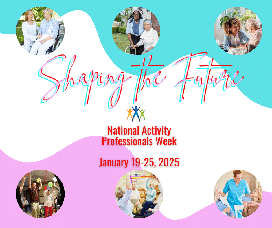 Graphic for National Activity Professionals Week