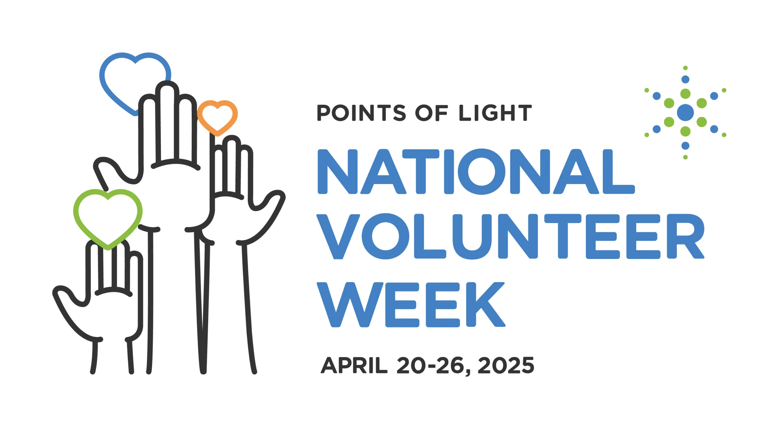 2025 National Volunteer Week logo
