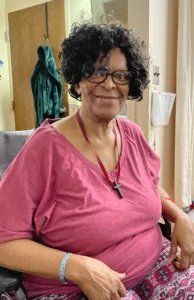 Portrait of Nadine Hudgins at Walter Reed