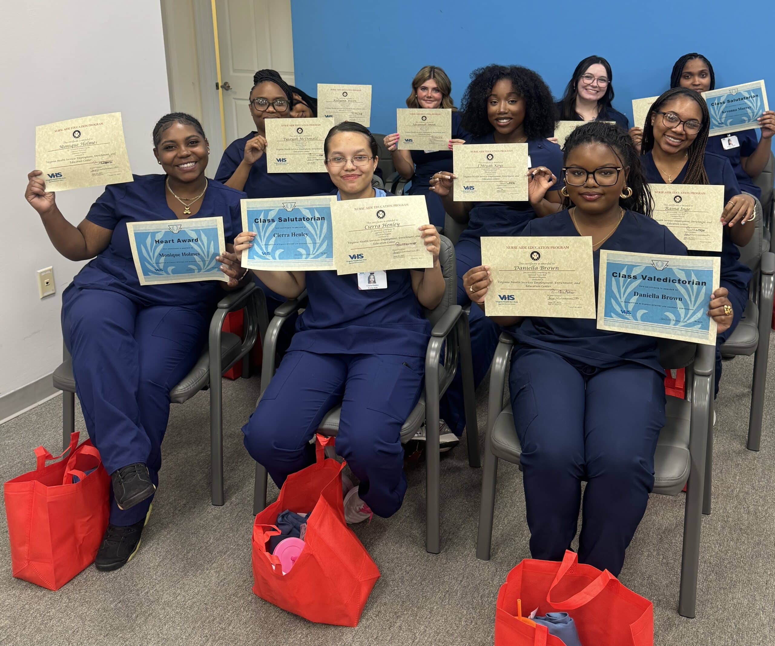 Class photo after Peninsula apprenticeship graduation June 20, 2025